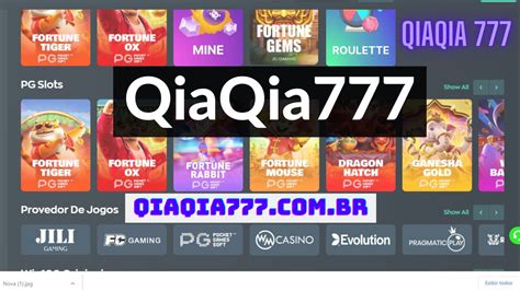 QIAQIA 777 PLATAFORMA NOVA PAGANDO BEM MUAY TAY .